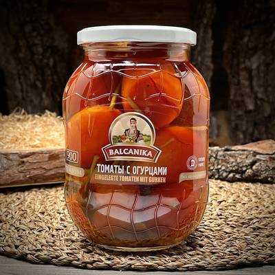 Томаты с огурцами Балканика · 870 г